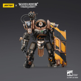 (Pre-order) Warhammer The Horus Heresy Action Figure Iron Warriors Iron Circle Domitar-Ferrum Class Battle-automata with Karceri Battle Shield 24 cm