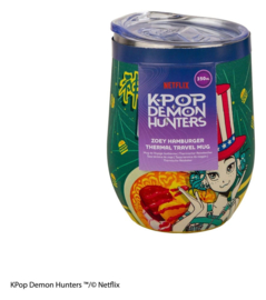 (Pre-order) KPop Demon Hunters Travel Mug Zoey Hamburger