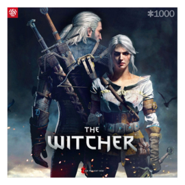 (Pre-order) The Witcher Gaming Puzzle Geralt & Ciri (1000 pieces) 