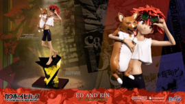 (Pre-order) Cowboy Bebop Statue 1/8 Ed & Ein 28 cm