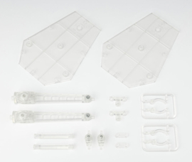 Tamashii Stage Figure Stand Act.5 for Mechanics Clear 14 cm