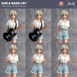 (Pre-order) Girls Band Cry Natsu wo Mankitsu shite Sakebe Series No. 3 PVC Statue 1/7 Rupa 26 cm   