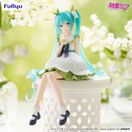 (Pre-order) Hatsune Miku Noodle Stopper PVC Statue Flower Fairy Lily of the Valley 14 cm  