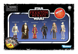 PRE-ORDER Star Wars Episode I Retro Collection Action Figures The Phantom Menace Multipack