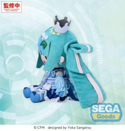 (Pre-order) Character Vocal Series 01: Hatsune Miku Fuwa Petit Plush Figure Hatsune Miku LAWSON 50th Anniversary Special LIVE L 30 cm