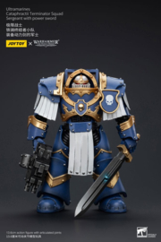 Warhammer The Horus Heresy Action Figure 1/18 Ultramarines Cataphractii Terminator Squad Sergeant with Power Sword 14 cm      