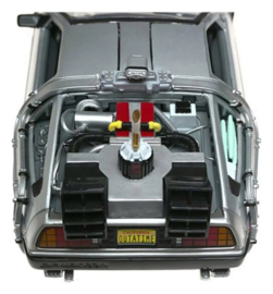 (Pre-order) Back to the Future II Diecast Model 1/24 Â´81 DeLorean LK Coupe 18 cm