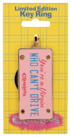 (Pre-order) Clueless Keyring License Plate Limited Edition
