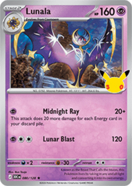 Pokémon TCG - Lunala - 30th anniversary - 080/128