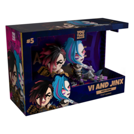 (Pre-order) Arcane Vinyl Figures 2-Pack Vi & Jinx 11 cm   
