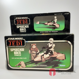 Vintage Star Wars - Speederbike met ROTJ doos