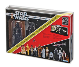 PRE-ORDER Star Wars Black Series Darth Vader Legacy Pack Acrylic Display Case (Black Series 40th Anniversary)