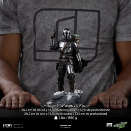 (Pre-order) The Mandalorian & Grogu Art Scale Statue 1/10 The Mandalorian and Grogu 25 cm