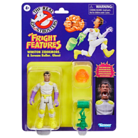 PRE-ORDER The Real Ghostbusters Kenner Classics Action Figure Winston Zeddemore & Scream Roller Ghost