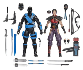 (Pre-order) G.I. Joe Classified Series Action Figure 2-Pack Snake Eyes & Kim "Jinx" Arashikage 15 cm