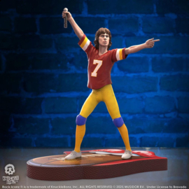 (Pre-order) Rolling Stones Rock Iconz Statue Mick Jagger US Tour 1981 (Burgundy Jersey) 22 cm