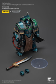 (Pre-order) Warhammer The Horus Heresy Action Figure Alpha Legion Legion Praetor in Cataphractii Terminator Armour 18 cm