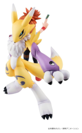(Pre-order) Digimon Tamers G.E.M. Series PVC Figure Renamon & Ruki Makino 13 cm (Repeat)