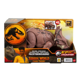 PRE-ORDER Jurassic World Epic Evolution Action Figure Wild Roar Pachyrhinosaurus