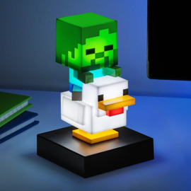 (Pre-order) Minecraft Icon Light Chicken Jockey 13 cm