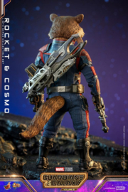 (Pre-order) Guardians of the Galaxy Vol. 3 Movie Masterpiece Action Figuren 1/6 Rocket & Cosmo 16 cm