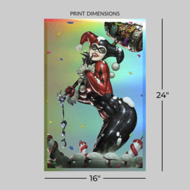 (Pre-order) DC Comics Fine Art Print Harley Quinn (Exclusive Edition) 41 x 61 cm - unframed