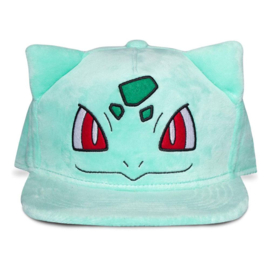 (Pre-order) PokÃ©mon Plush Snapback Cap Bulbasaur 
