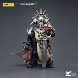 (Pre-order) Warhammer 40k Action Figure 1/18 Black Templars Marshal Baldeckrath 12 cm