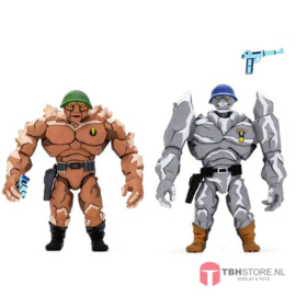 Teenage Mutant Ninja Turtles (TMNT) 2-Pack Traag & Granitor