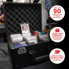 (Pre-order) Evoretro Trading Card Suitcase Black Small   