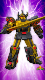 PRE-ORDER Power Rangers Ultimates Action Figure Megazord (Black/Gold)