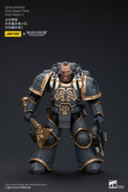 PRE-ORDER Warhammer The Horus Heresy Action Figure 1/18 Space Wolves Grey Slayer Pack Grey Slayer 2 12 cm