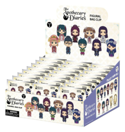 (Pre-order) Apothecary Diaries 3D PVC Bag Clips Series 1 Display (24)