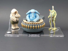 Vintage Star Wars Rebo Band display stand