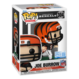 (Pre-order) NFL: Legends POP! Sports Vinyl Figure Bengals- Joe Burrow(BK JRSY) 9 cm