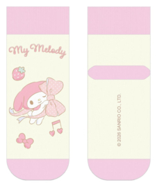 (Pre-order) Sanrio Socks My Melody Big Ribbon Short 36-40