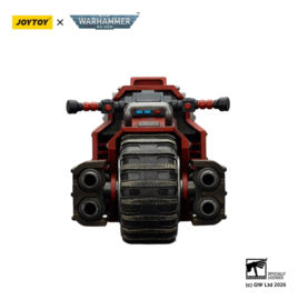 (Pre-order) Warhammer 40,000 Raider-pattern Combat Bike Blood Angels with twin-linked bolt rifles 22 cm