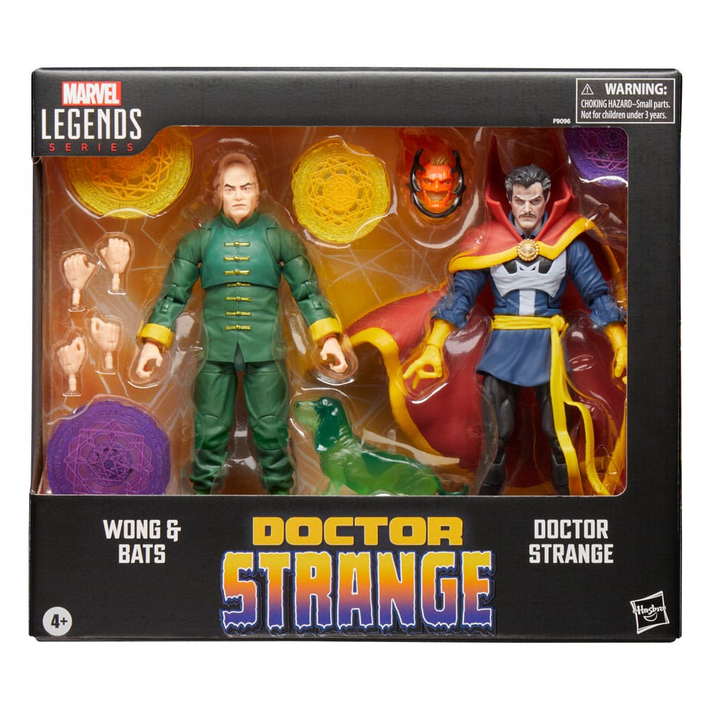 (Pre-order) Doctor Strange Marvel Legends Action Figure 3-Pack Doctor Strange, Wong & Bats 15 cm