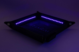 FanRoll Shadowlight Folding Blacklight Dice Tray Black
