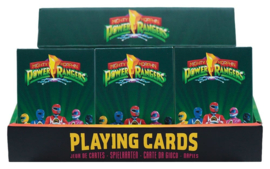 (Pre-order) Power Rangers Playing Cards Display (12)