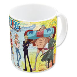 (Pre-order) One Piece Mug Map 320 ml