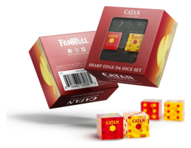 (Pre-order) Catan Dice Set D6 Sharp Edge Resin