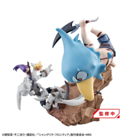 PRE-ORDER Shangri-La Frontier Petitrama EX Series Trading Figure 3-Set Shangri-La Frontier vs Monster Diorama Collection Set 11 cm (with gift)