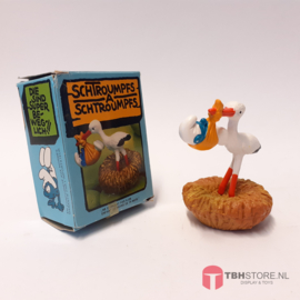 Smurfen 40248 Stork & Baby Smurf in box