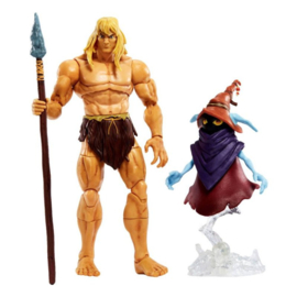 MOTU Masters of the Universe Masterverse He-Man Savage He-Man and Orko (Deluxe) (Wave 2)