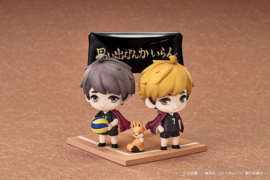 (Pre-order) Haikyu!! Qset+ Mini Figures 2-Pack Atsumu Miya & Osamu Miya 8 cm