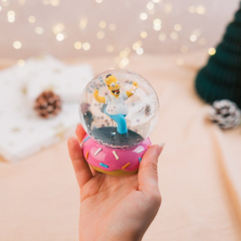 (Pre-order) The Simpsons Snow Globe Homer Simpson Donut 10 cm