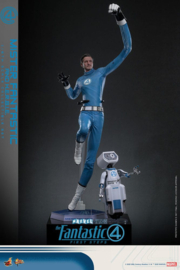 (Pre-order) The Fantastic Four: First Steps Movie Masterpiece Action Figure 2-Pack 1/6 Mister Fantastic & H.E.R.B.I.E. 30 cm