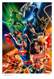 (Pre-order) DC Comics Fine Art Print Justice League Unlimited 46 x 61 cm - unframed