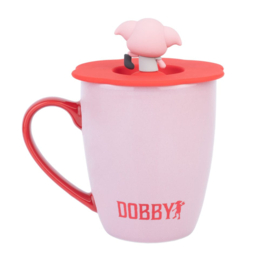 Harry Potter Mug with lid Premium Ver. Dobby 